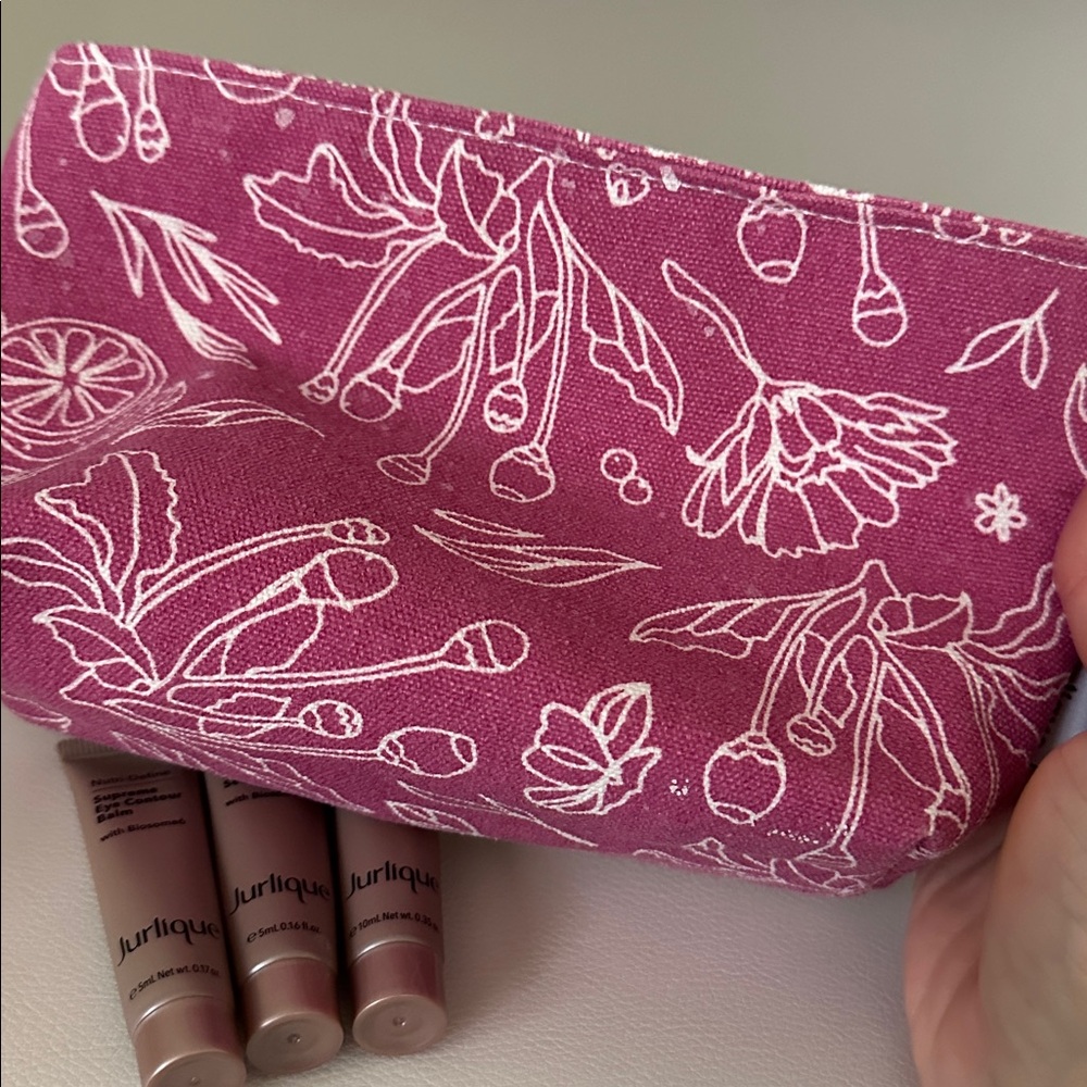 Jurlique Moisture Replenishing Day Cream Rose Facial Brush Eye Balm Serum Bag - Picture 5 of 9